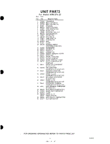 05 - Section parts for Whirlpool Air Conditioner AFB07420 / from AppliancePartsPros.com