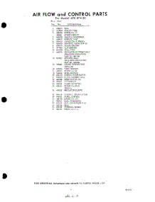 07 - Section parts for Whirlpool Air Conditioner AFB07420 / from AppliancePartsPros.com