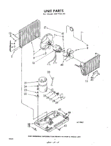 04 - Unit parts for Whirlpool Air Conditioner AEFP5520 / from AppliancePartsPros.com