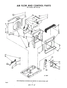 06 - Air Flow And Control parts for Whirlpool Air Conditioner AEFP5520 / from AppliancePartsPros.com