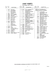 05 - Lit / Optional parts for Whirlpool Air Conditioner AFF14041 / from AppliancePartsPros.com