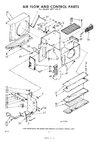06 - Air Flow And Control parts for Whirlpool Air Conditioner AFF14041 / from AppliancePartsPros.com