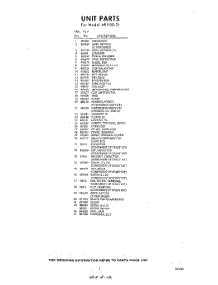 05 - Section parts for Whirlpool Air Conditioner AEJ10021 / from AppliancePartsPros.com