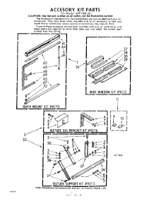 08 - Section parts for Whirlpool Air Conditioner AFFP8020 / from AppliancePartsPros.com