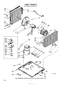 04 - Lit / Optional parts for Whirlpool Air Conditioner AFFP8021 / from AppliancePartsPros.com