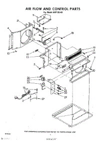 04 - Airflow And Control parts for Whirlpool Air Conditioner AHF12540 / from AppliancePartsPros.com