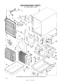 02 - Section parts for Whirlpool Dehumidifier ADAE1521 / from AppliancePartsPros.com