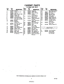 03 - Section parts for Whirlpool Air Conditioner AHF13521 / from AppliancePartsPros.com