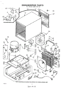 02 - Section parts for Whirlpool Dehumidifier ADAE2721 / from AppliancePartsPros.com
