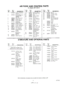07 - Literature And Optional parts for Whirlpool Air Conditioner AHF18541 / from AppliancePartsPros.com