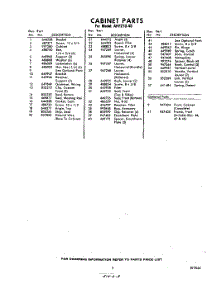 03 - Section parts for Whirlpool Air Conditioner AHF21040 / from AppliancePartsPros.com