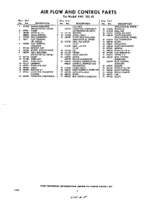 05 - Section parts for Whirlpool Air Conditioner AWL18040 / from AppliancePartsPros.com