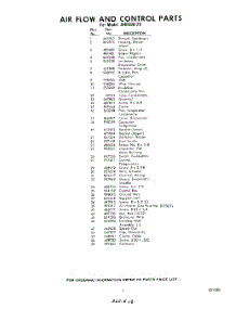 07 - Section parts for Whirlpool Air Conditioner AHFE0820 / from AppliancePartsPros.com