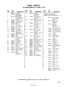 03 - Lit / Optional parts for Whirlpool Air Conditioner AHFE1140 / from AppliancePartsPros.com