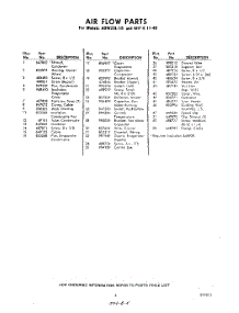 05 - Section parts for Whirlpool Air Conditioner AHFE1140 / from AppliancePartsPros.com