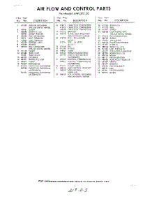03 - Section parts for Whirlpool Air Conditioner AWL21030 / from AppliancePartsPros.com