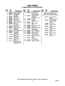 03 - Section parts for Whirlpool Air Conditioner ALFE0940 / from AppliancePartsPros.com