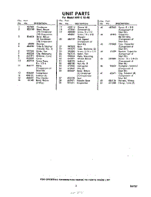 03 - Section parts for Whirlpool Air Conditioner AHFE1840 / from AppliancePartsPros.com