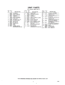 03 - Section parts for Whirlpool Air Conditioner ADBP4921 / from AppliancePartsPros.com