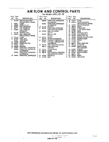 03 - Section parts for Whirlpool Air Conditioner AWL22130 / from AppliancePartsPros.com