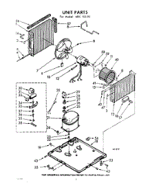 02 - Unit parts for Whirlpool Air Conditioner ADC10592 / from AppliancePartsPros.com