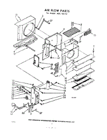 04 - Air Flow parts for Whirlpool Air Conditioner ADC10592 / from AppliancePartsPros.com