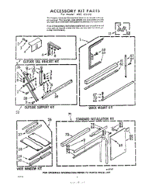 06 - Accessory Kit parts for Whirlpool Air Conditioner ADC10592 / from AppliancePartsPros.com