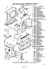 03 - Air Flow And Control , Lit / Optional parts for Whirlpool Air Conditioner AXC11021 / from AppliancePartsPros.com