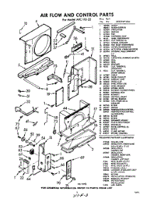 03 - Air Flow And Control , Lit / Optional parts for Whirlpool Air Conditioner AXC11022 / from AppliancePartsPros.com
