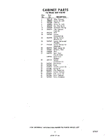 03 - Section parts for Whirlpool Air Conditioner AHFH1840 / from AppliancePartsPros.com