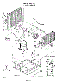 04 - Unit parts for Whirlpool Air Conditioner AHFH1840 / from AppliancePartsPros.com