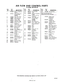 07 - Lit / Optional parts for Whirlpool Air Conditioner AHFH1840 / from AppliancePartsPros.com