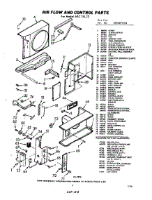 03 - Air Flow And Control , Lit / Optional parts for Whirlpool Air Conditioner AXC11023 / from AppliancePartsPros.com