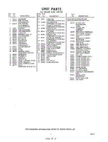03 - Lit / Optional parts for Whirlpool Air Conditioner ADC14092 / from AppliancePartsPros.com
