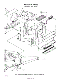 04 - Air Flow parts for Whirlpool Air Conditioner ADC14092 / from AppliancePartsPros.com
