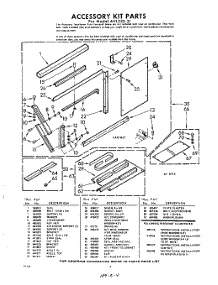 04 - Section parts for Whirlpool Air Conditioner AVL22031 / from AppliancePartsPros.com