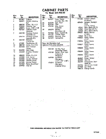 03 - Lit / Optional parts for Whirlpool Air Conditioner AHFP5020 / from AppliancePartsPros.com