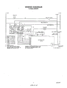 06 - Wiring Diagram parts for Whirlpool Oven B9308B4 / from AppliancePartsPros.com