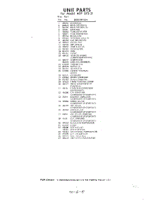 05 - Section parts for Whirlpool Air Conditioner ADF07521 / from AppliancePartsPros.com