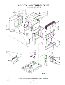 06 - Air Flow And Control parts for Whirlpool Air Conditioner ADF07522 / from AppliancePartsPros.com