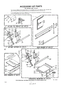 04 - Accessory Kit parts for Whirlpool Air Conditioner AXC11540 / from AppliancePartsPros.com