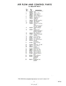 05 - Section parts for Whirlpool Air Conditioner AHFP6021 / from AppliancePartsPros.com