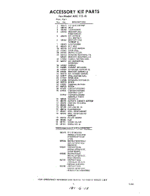 05 - Section parts for Whirlpool Air Conditioner AXC11541 / from AppliancePartsPros.com