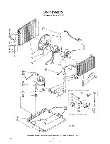 02 - Unit parts for Whirlpool Air Conditioner ADF10220 / from AppliancePartsPros.com