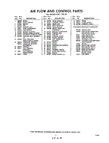 03 - Section parts for Whirlpool Air Conditioner AXC12040 / from AppliancePartsPros.com
