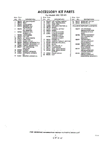 05 - Section parts for Whirlpool Air Conditioner AXC12040 / from AppliancePartsPros.com