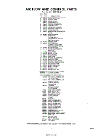 05 - Lit / Optional parts for Whirlpool Air Conditioner ADF11021 / from AppliancePartsPros.com