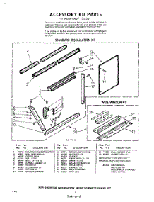 08 - Accessory Kit parts for Whirlpool Air Conditioner ADF13520 / from AppliancePartsPros.com