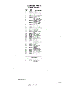 03 - Section parts for Whirlpool Air Conditioner AHFP8021 / from AppliancePartsPros.com