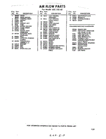 03 - Lit / Optional parts for Whirlpool Air Conditioner AXC15040 / from AppliancePartsPros.com